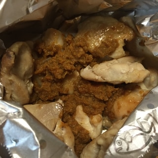 鶏肉のカレーホイル焼き
